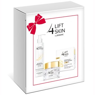 Lift 4 Skin, krem-żelazko wygładzający na dzień, 50 ml + żel micelarny pielęgnujący rzęsy, 250 ml - zdjęcie produktu