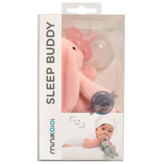 MINIKOIOI, smoczek uspokajający z przytulanką Pink Bunny, od urodzenia, 1 sztuka - 4 MINIKOIOI, smoczek uspokajający z przytulanką Pink Bunny, od urodzenia, 1 sztuka - 4 - zdjęcie produktu