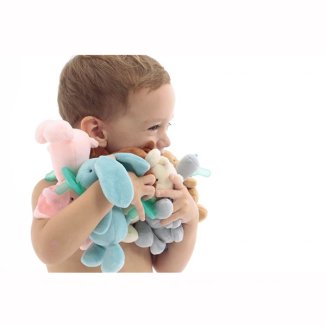 MINIKOIOI, smoczek uspokajający z przytulanką Blue Bunny, od urodzenia, 1 sztuka - 3 MINIKOIOI, smoczek uspokajający z przytulanką Blue Bunny, od urodzenia, 1 sztuka - 3 - zdjęcie produktu