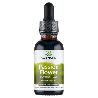 Swanson Passion Flower Liquid Extract, męczennica cielista, 29,6 ml - zdjęcie produktu