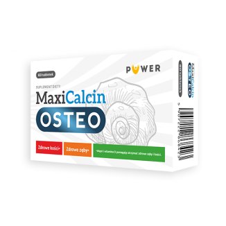 MaxiCalcin Osteo, 60 tabletek - zdjęcie produktu