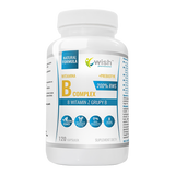 Wish Witamina B Complex, 8 witamin z grupy B + prebiotyk, 120 kapsułek - miniaturka zdjęcia produktu