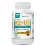 Wish Witamina K2 100  µg + D3 2000 IU Forte, 120 tabletek - miniaturka zdjęcia produktu