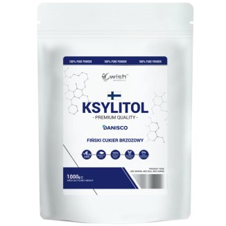 Wish, Ksylitol, fiński cukier brzozowy, 1000 g KRÓTKA DATA - zdjęcie produktu