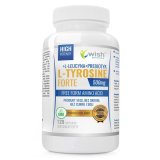 Wish L-Tyrosine Forte 500 mg + L-Leucyna + Prebiotyk, 120 kapsułek - miniaturka zdjęcia produktu
