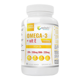 Wish, Omega-3 + witamina E 1000 mg, 90 kapsułek miękkich - miniaturka zdjęcia produktu