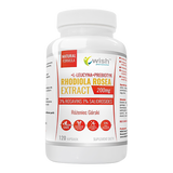 Wish, Rhodiola rose extract, Różeniec Górski + L-leucyna + prebiotyk, 120 kapsułek - miniaturka zdjęcia produktu