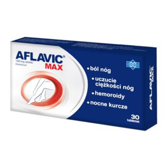 Aflavic Max 1000 mg, 30 tabletek - zdjęcie produktu