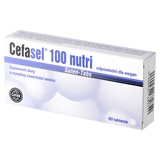 Cefasel 100 Nutri, 60 tabletek USZKODZONE OPAKOWANIE - miniaturka zdjęcia produktu