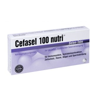 Cefasel 100 Nutri, 60 tabletek - zdjęcie produktu