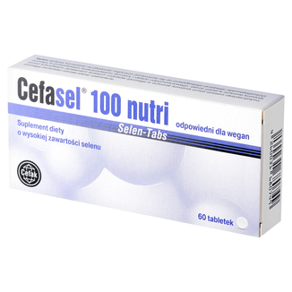 Cefasel 100 Nutri, 60 tabletek - zdjęcie produktu