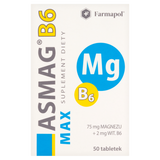 Asmag B6 Max, 50 tabletek - miniaturka zdjęcia produktu