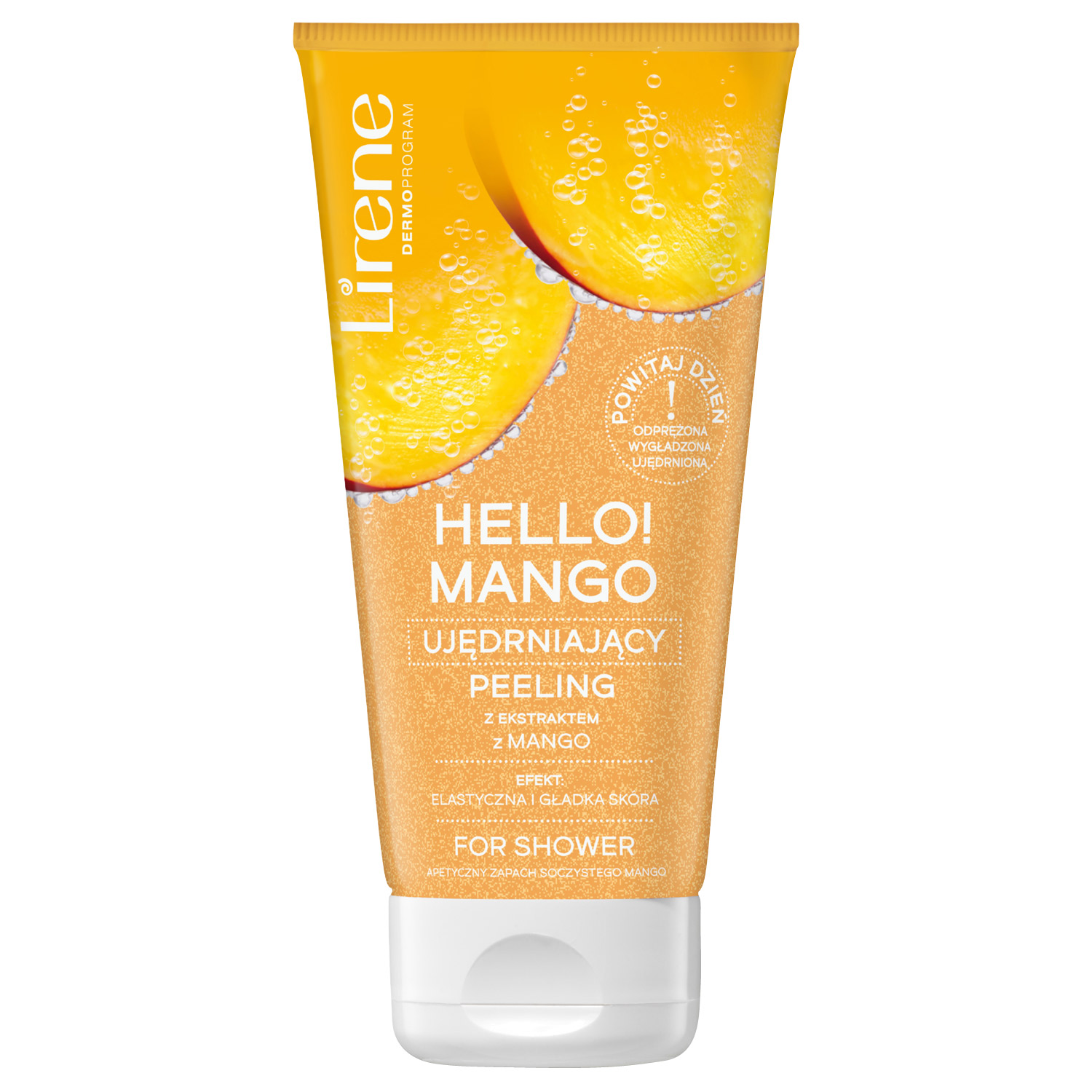 Lirene Lirene Hello! Mango, straffend peeling reinigend mit Extrakt mit Mango, 175 g — Inhaltsstoffe und Bewertung