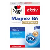 Doppelherz Aktiv Magnez-B6 Cytrynian, 30 tabletek - miniaturka zdjęcia produktu