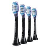 Philips, końcówki wymienne do szczoteczki sonicznej Sonicare G3 Premium Gum Care, HX9054/33, czarne, 4 sztuki - miniaturka zdjęcia produktu