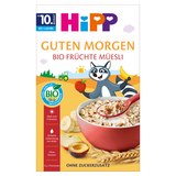 HiPP BIO od pokoleń, musli wielozbożowe banany-jabłka-śliwki, od 10 miesiąca, 200 g - miniaturka zdjęcia produktu