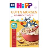 HiPP BIO od pokoleń, musli wielozbożowe banany-jabłka-śliwki, od 10 miesiąca, 200 g - miniaturka zdjęcia produktu