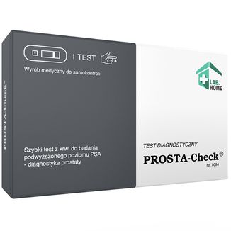 LabHome Prosta-Check, test z krwi do badania podwyższonego poziomu PSA, diagnostyka prostaty, 1 sztuka - zdjęcie produktu