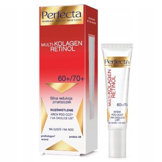 DAX Perfecta Multi Kolagen Retinol, krem pod oczy i okolice ust, na dzień, 15 ml - zdjęcie produktu