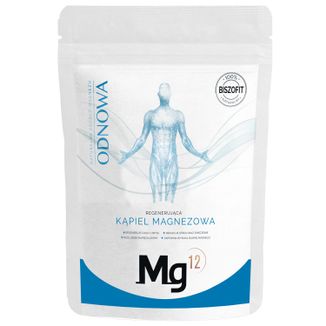 Mg12 Odnowa, regenerująca kąpiel magnezowa, 100% biszofit, płatki magnezowe, 4 kg - zdjęcie produktu