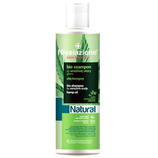 Nivelazione Skin Therapy Natural, szampon do wrażliwej skóry głowy, olej konopny, 300 ml - zdjęcie produktu