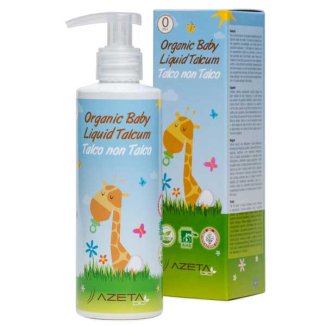 Azeta Bio, talk dla dzieci w postaci kremowej emulsji, 0m +, 200 ml - zdjęcie produktu