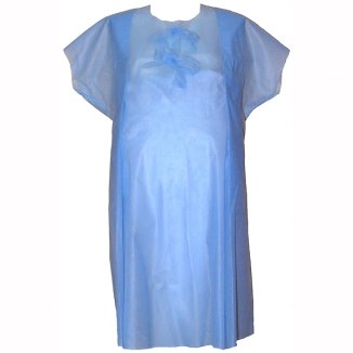 Horizon, koszula porodowa, jednorazowa, rozmiar L-XL, 1 sztuka - zdjęcie produktu