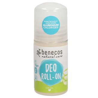 Benecos, naturalny dezodorant roll-on, aloes, 50 ml - zdjęcie produktu