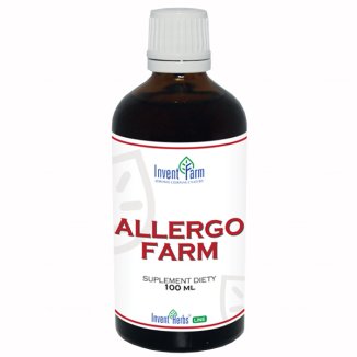 Invent Allergo Farm, krople, 100 ml - zdjęcie produktu