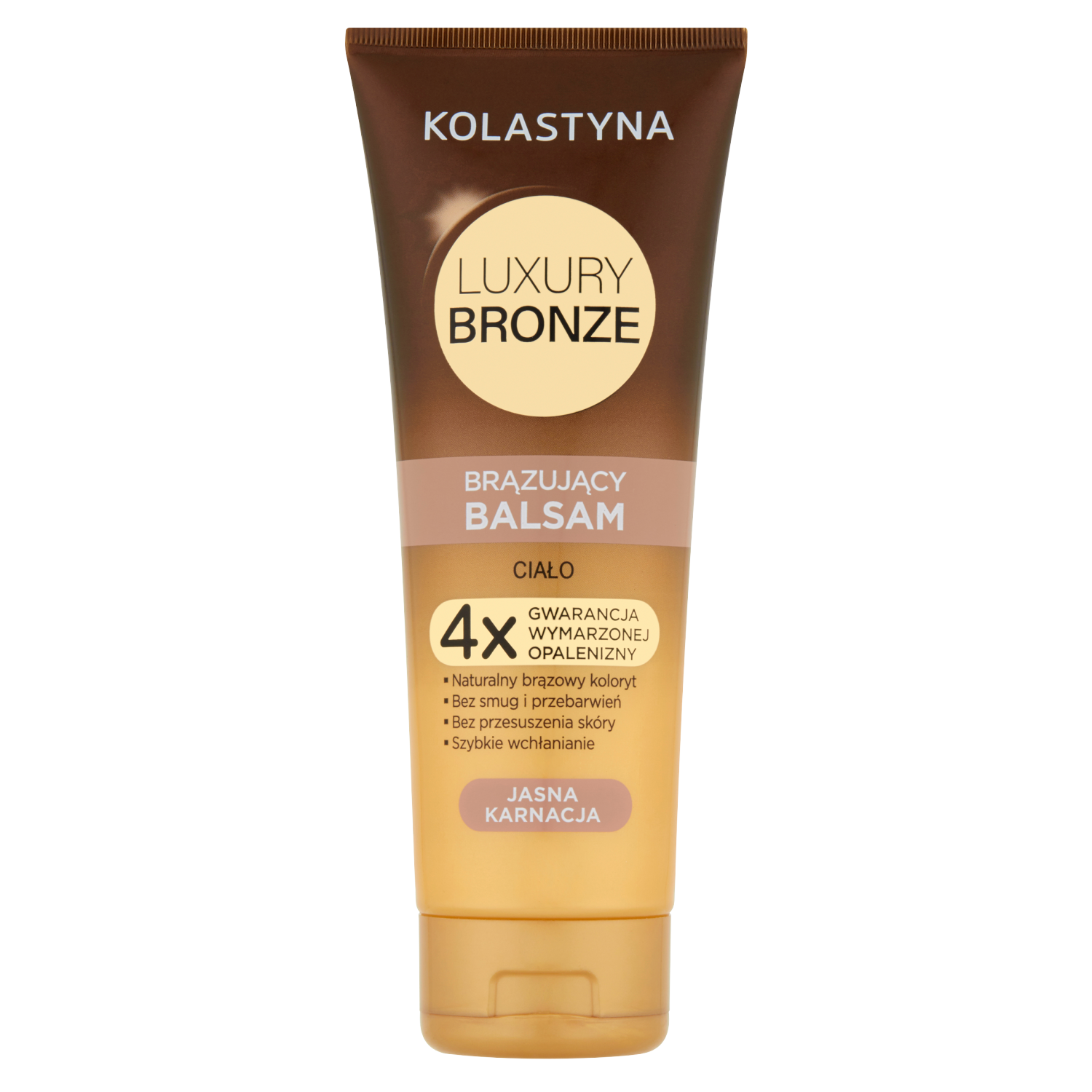Kolastyna Kolastyna Luxury Bronze, balsam brązujący do ciała, jasna karnacja, 200 ml — Inhaltsstoffe und Bewertung