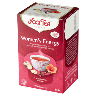 Yogi Tea Women's Energy, herbatka dla kobiet, energia, BIO, 1,8 g x 17 saszetek - zdjęcie produktu