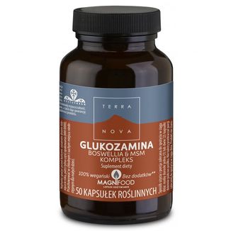 Glukozamina, Boswellia & MSM Kompleks, 50 kapsułek roślinnych - zdjęcie produktu