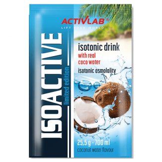 Activlab Isoactive, koncentrat napoju izotonicznego, smak kokosowy, 1 saszetka - zdjęcie produktu