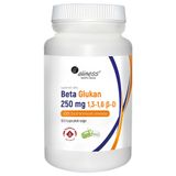 Aliness Beta Glukan 1,3-1,6 β-D 250 mg, 100 kapsułek vege - miniaturka zdjęcia produktu