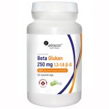 Aliness Beta Glukan 1,3-1,6 β-D 250 mg, 100 kapsułek vege - miniaturka zdjęcia produktu