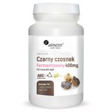 Aliness Czarny czosnek fermentowany 400 mg, 100 kapsułek vege - miniaturka zdjęcia produktu