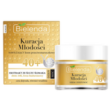 Bielenda Kuracja Młodości, nawilżający krem przeciwzmarszczkowy 40+, na dzień i noc, 50 ml USZKODZONE OPAKOWANIE - miniaturka zdjęcia produktu