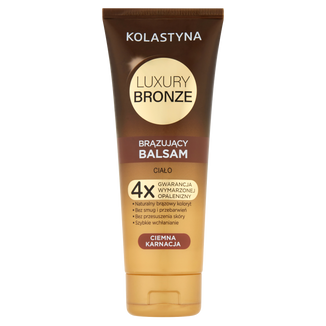 Kolastyna Luxury Bronze, balsam brązujący do ciała, ciemna karnacja, 200 ml - zdjęcie produktu