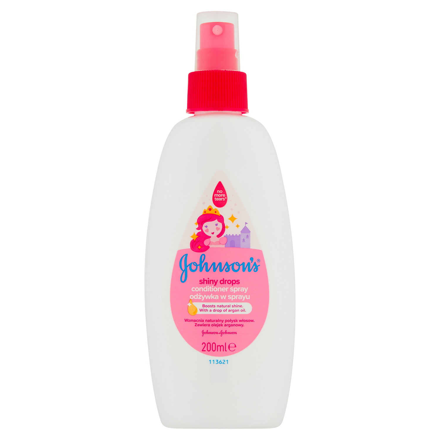 Johnson's Baby Johnson's baby, Shiny drops, odżywka do włosów dla dzieci w sprayu, 200 ml — Składniki i ocena