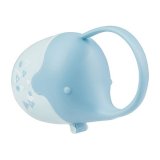 BabyOno, pojemnik na smoczek, słonik, niebieski, 1 sztuka - miniaturka zdjęcia produktu