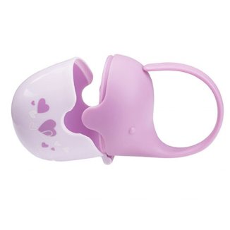 BabyOno, pojemnik na smoczek, słonik, jagodowy, 1 sztuka - 2 BabyOno, pojemnik na smoczek, słonik, jagodowy, 1 sztuka - 2 - zdjęcie produktu