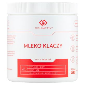 Genactiv Mleko Klaczy, proszek, 150 g - zdjęcie produktu