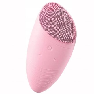 DermoFuture, soniczna szczoteczka do oczyszczania twarzy, różowa, 1 sztuka - zdjęcie produktu
