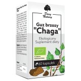 Dary Natury Guz brzozy Chaga, 60 kapsułek Dary Natury Guz brzozy Chaga, 60 kapsułek - miniaturka zdjęcia produktu