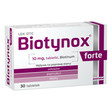 Biotynox Forte 10 mg, 30 tabletek KRÓTKA DATA - miniaturka zdjęcia produktu
