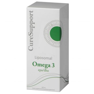 CureSupport, liposomalne kwasy omega-3 EPA/ DHA, 100 ml - zdjęcie produktu