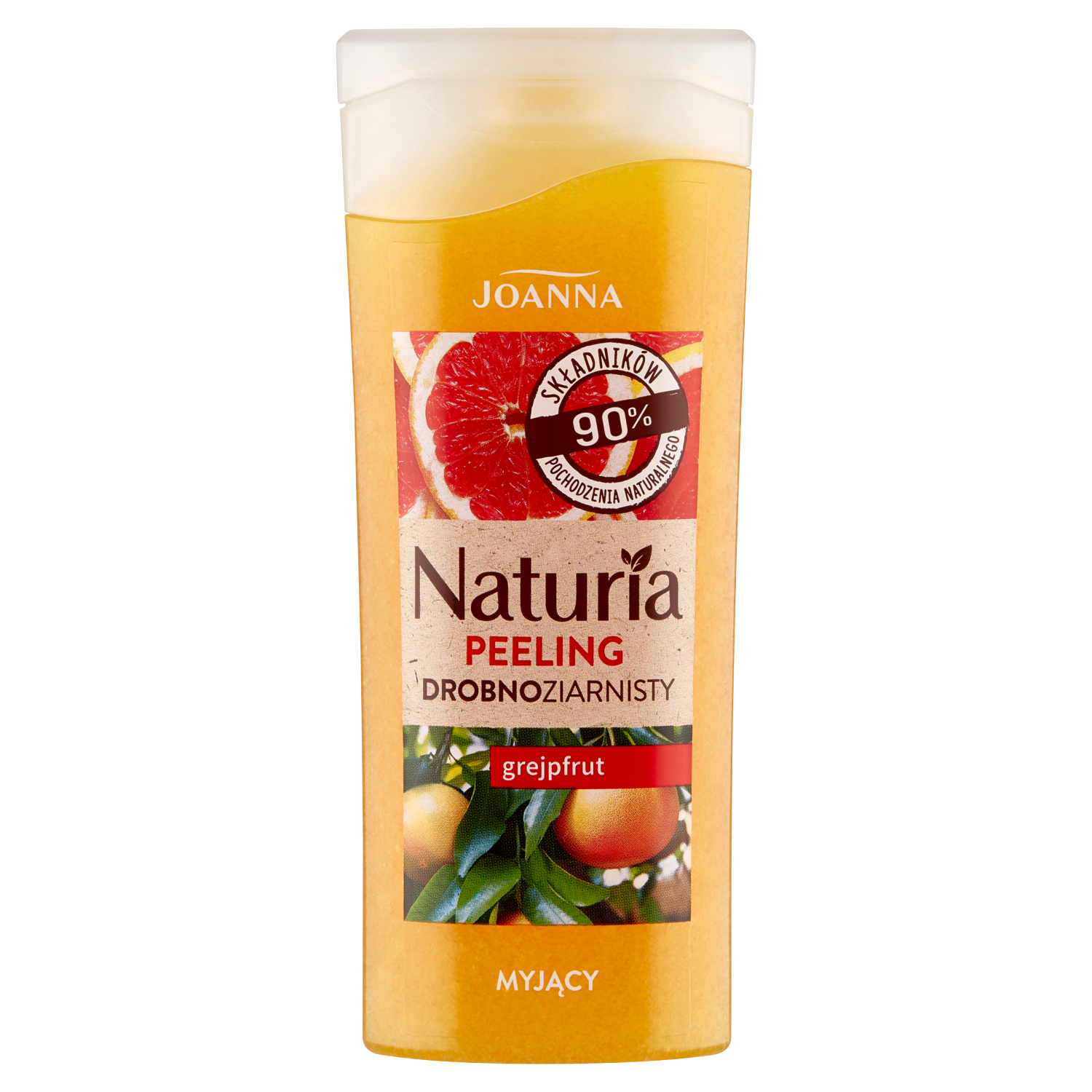 Nieznana Joanna Naturia, peeling drobnoziarnisty, grejpfrut, 100 g