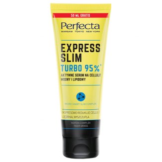 Perfecta Express Slim Turbo 95%, aktywne serum na cellulit wodny i lipidowy, 250 ml - zdjęcie produktu