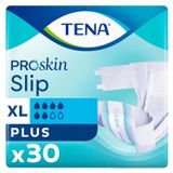 Tena Slip ProSkin, pieluchomajtki, rozmiar XL, 120-160 cm, Plus, 30 sztuk - miniaturka zdjęcia produktu