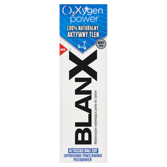 BlanX O3X, wybielająca pasta do zębów, z aktywnym tlenem 75 ml - zdjęcie produktu